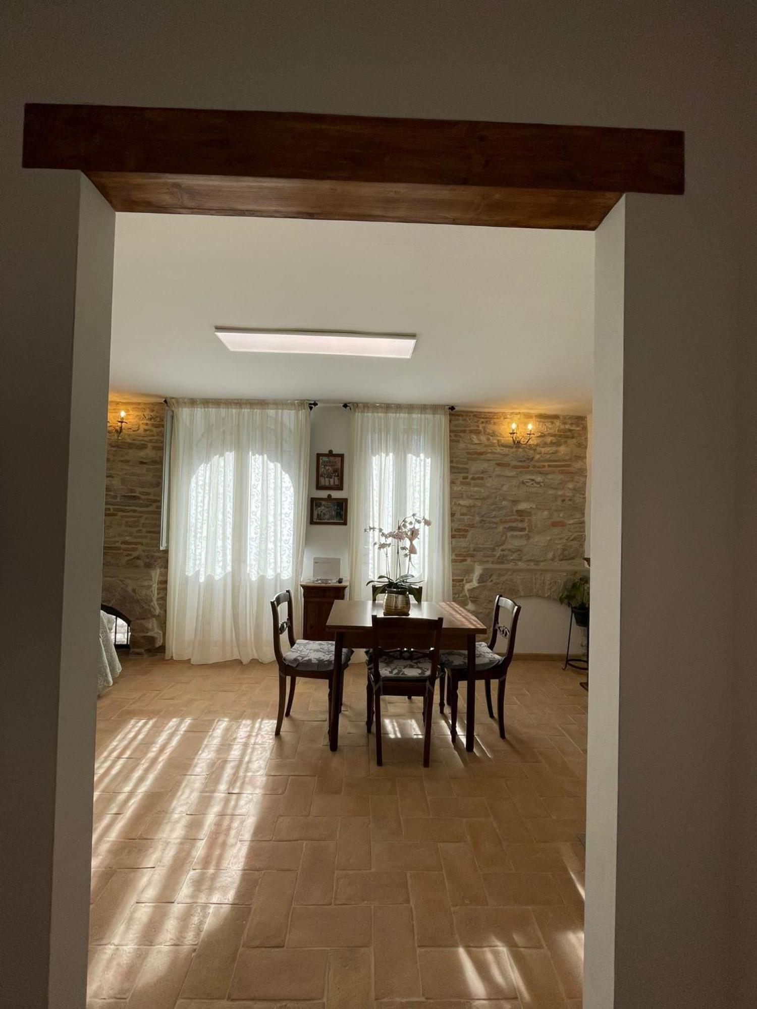 Apartament Casa La Rosa Gubbio Zewnętrze zdjęcie